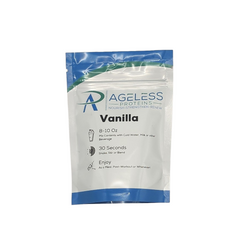 Ageless Proteins Vanilla Flavor – 10 Single-Serving Pouches