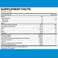 Ageless Proteins Vanilla Flavor – 10 Single-Serving Pouches