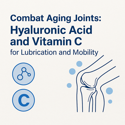 Combat Aging Joints: Hyaluronic Acid and Vitamin C for Lubrication and Mobility